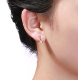 White Gold Diamond Cluster Pendant S2012150 and Diamond Cluster Ring S2012151 and Diamond Cluster Earrings S2012152