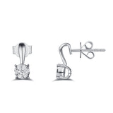 White Gold Diamond Cluster Pendant S2012150 and Diamond Cluster Ring S2012151 and Diamond Cluster Earrings S2012152