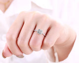 White Gold Diamond Cluster Ring - S2012164