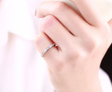 White Gold Diamond Promise Solitaire Plus Ring - S2012166