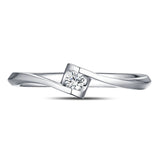 White Gold Diamond Promise Ring - S2012140