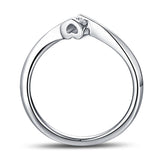 White Gold Diamond Promise Ring - S2012140