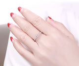 White Gold Diamond Promise Ring - S2012142