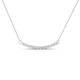 White Gold Fashion Diamond Necklace - S2012127