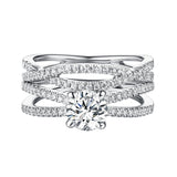 Classics Diamond Engagement Ring S201807A and Band Set S201807B