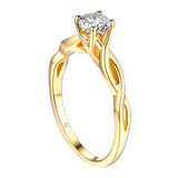 Solitaire Round Engagement Ring S201586