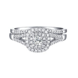 Beau Diamond Engagement Ring S201848A and Band Set S201848B