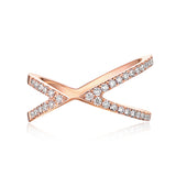 Rose Gold Diamond Fashion Ring - S2012204