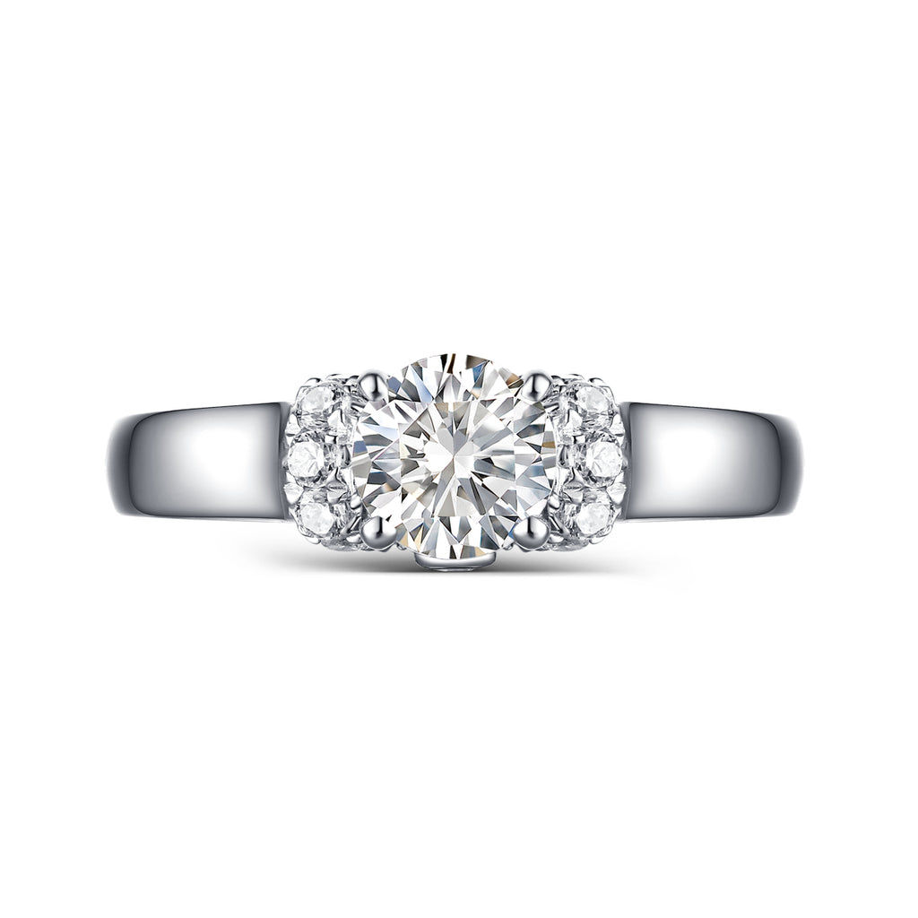 Modern Engagement Ring S2012654A