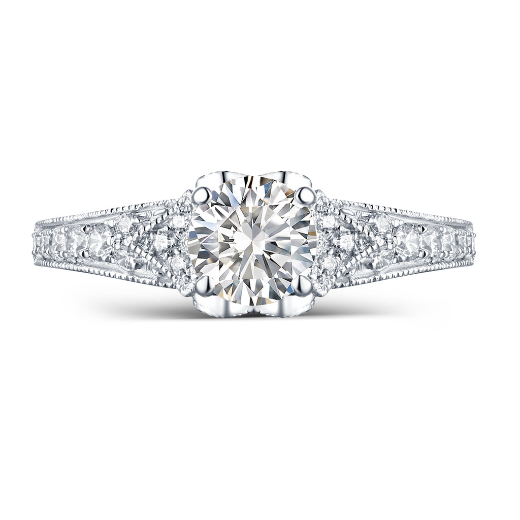 Modern Engagement Ring S2012664A