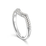 Round Diamond Halo Engagement Ring S201539 and Band Set S201539B