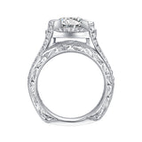 Bold Diamond Engagement Ring S201838A and Band Set S201838B