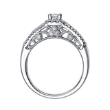 Beau Diamond Engagement Ring S201865A and Band Set S201865B